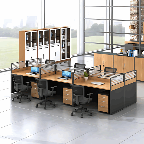 6 Seater Workstation
