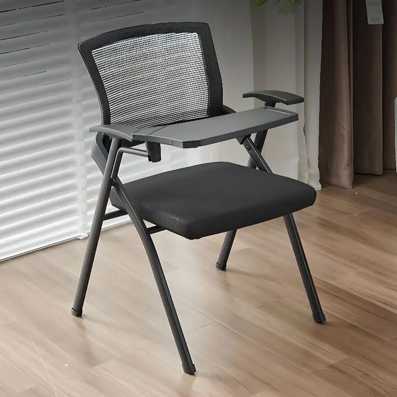 Upgrade your learning environment with this sleek black foldable study chair, designed to provide ergonomic support without cluttering your space. The perfect blend of academic functionality and modern style, it features a high-quality finish and a reinforced frame that stands up to long hours of focus. Whether you’re setting up a temporary workstation or a dedicated revision nook, this chair offers a professional aesthetic that is easy to set up, easy to store, and built for lasting comfort.