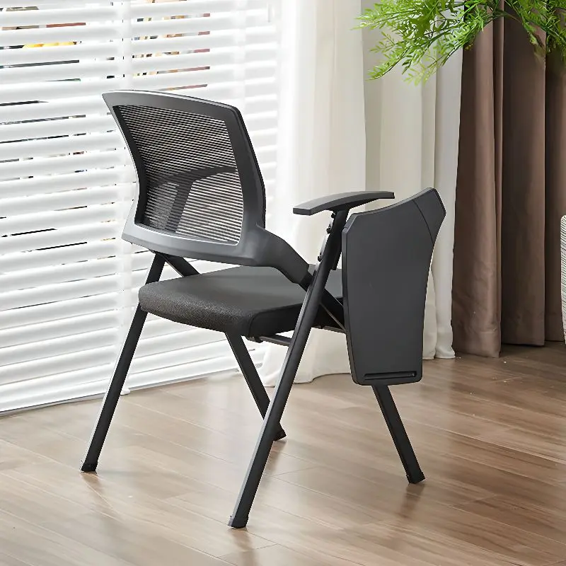 Upgrade your learning environment with this sleek black foldable study chair, designed to provide ergonomic support without cluttering your space. The perfect blend of academic functionality and modern style, it features a high-quality finish and a reinforced frame that stands up to long hours of focus. Whether you’re setting up a temporary workstation or a dedicated revision nook, this chair offers a professional aesthetic that is easy to set up, easy to store, and built for lasting comfort.
